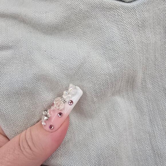 NEW American Eagle AEO Denim Distressed Skinny Jeans Light Wash Size 4 Short - Picture 14 of 16